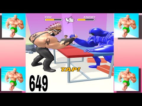 Muscle Rush : GameplayWalkthrough Android.ios All Levels (part 649  )