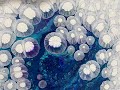 Huge fluffy jellyfish pearls wow fluid art tutorial