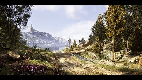 World building practice [UE5] WIP Update