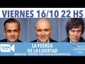 Vivo: espert/rosales/milei partido libertario argentina