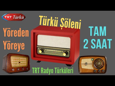 Yöreden Yöreye | 2 Saat'lik Türkü Şöleni | TRT Radyo Türküleri