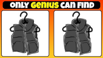 ONLY GENIUS CAN FIND | Find 3 Differences👀
