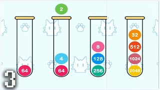 Ball Sort 2048 - Gameplay Walkthrough - Part 2 screenshot 5