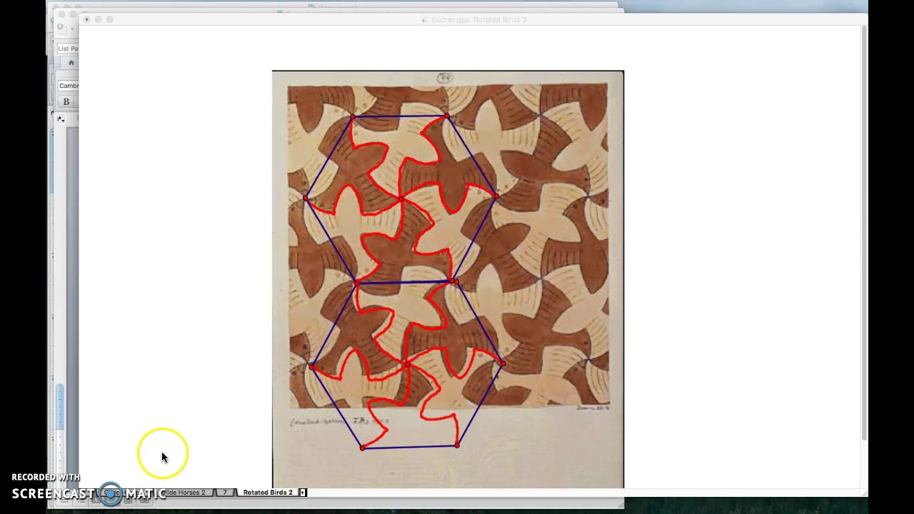 rotating tessellation rotating tessellation