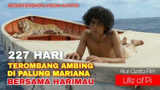 BERTAHAN HIDUP DITENGAH LAUT BERSAMA HARIMAU BUAS | ALUR FILM LIFE OF PI