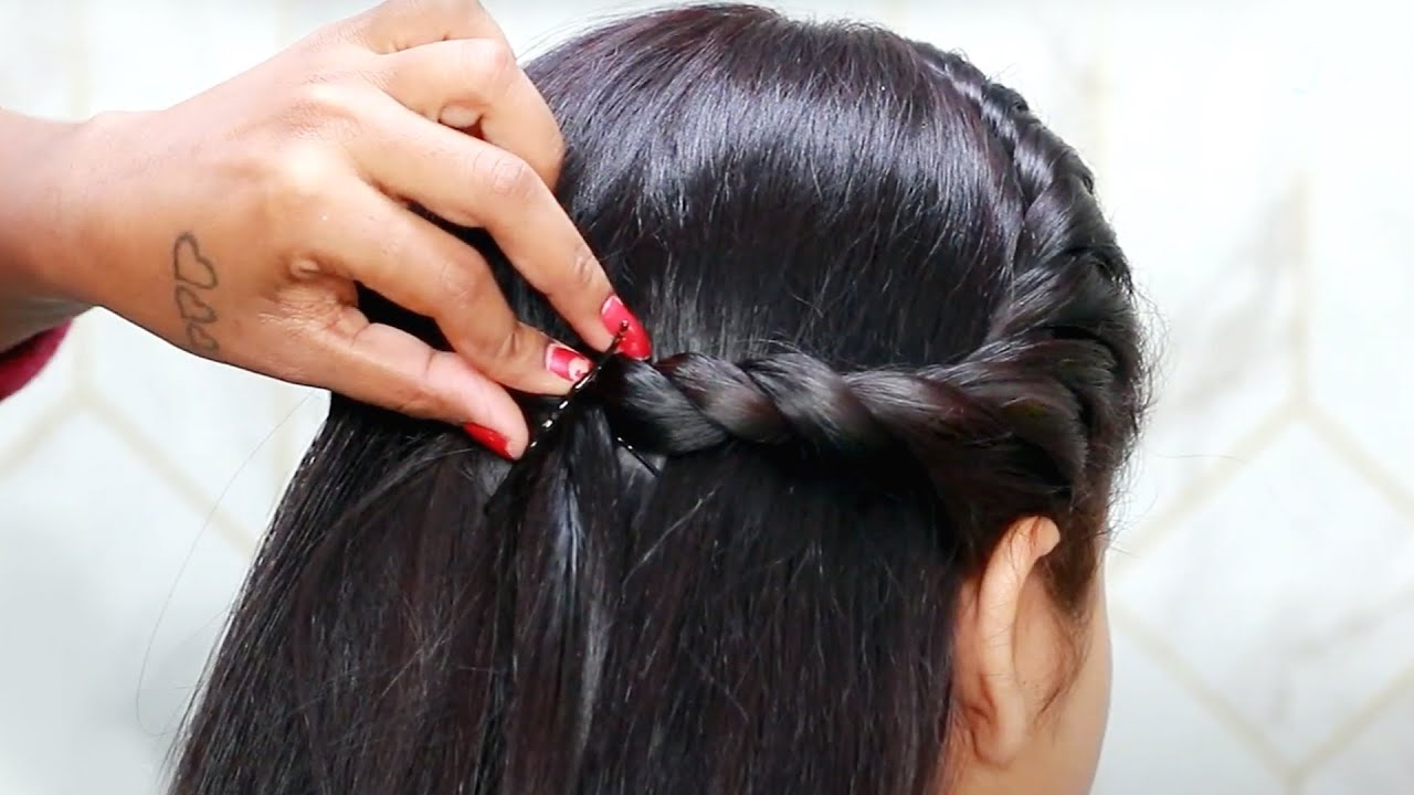 Faux Fishtail Braid  Luxy Hair  YouTube