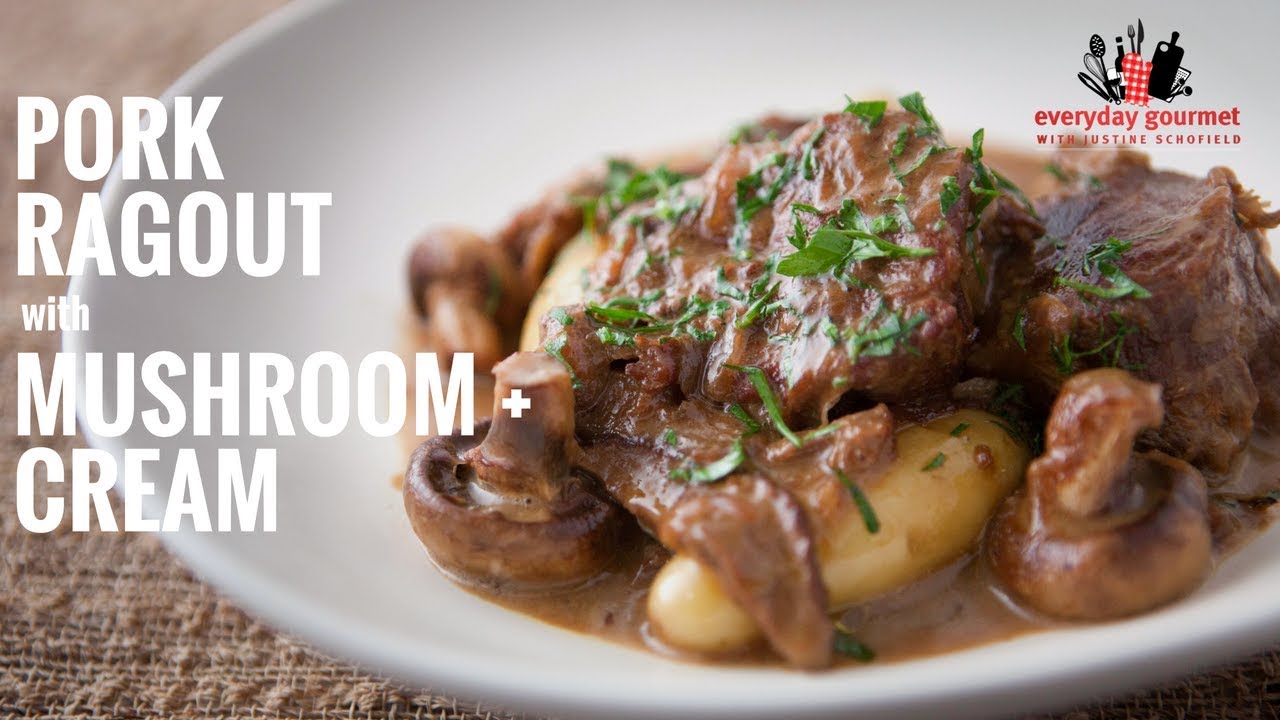 Pirc Ragout Pork Ragout with Mushroom and Cream | Everyday Gourmet S6 E34 - YouTube