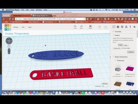 Tinkercad: Creating a Makerbot Print File