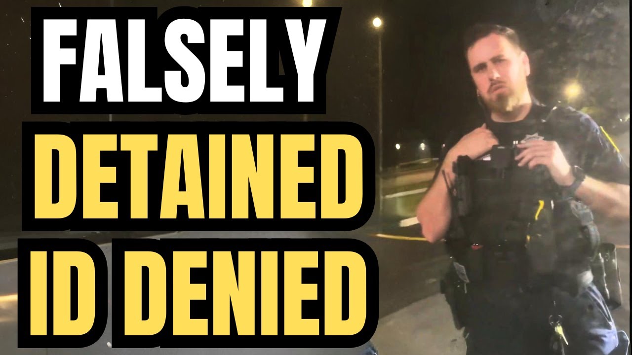 Cop Initiates Traffic Stop on Parked Car in Public Lot - YouTube