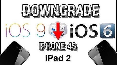 How To Downgrade/Upgrade iPad 2/iPhone 4S To iOS 6.1.3!