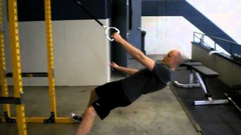 1 Arm Inverted Row with blast strap