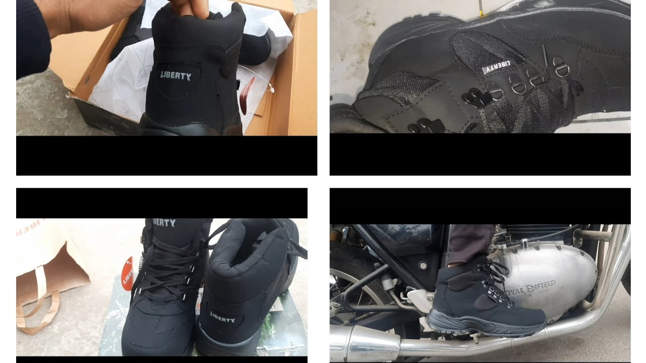 Liberty😱 🗽 Shoes 🔥Review!🔥😎 Riding Save.👍royal Enfield ❤️ 🔥 