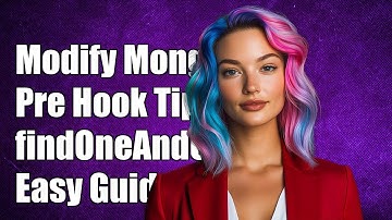 How to Modify Mongoose Document in Pre Hook of findOneAndUpdate()