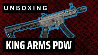 [FULL REVIEW] KING ARMS PDW | AIRSOFT UNBOXING