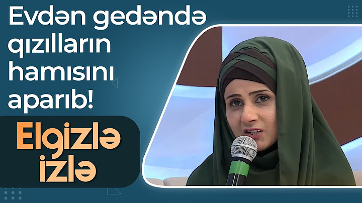 Qayınana gəlini oğurluqda ittiham etdi! Evdən gedəndə qızılların hamısını aparıb! - Elgizlə İzlə