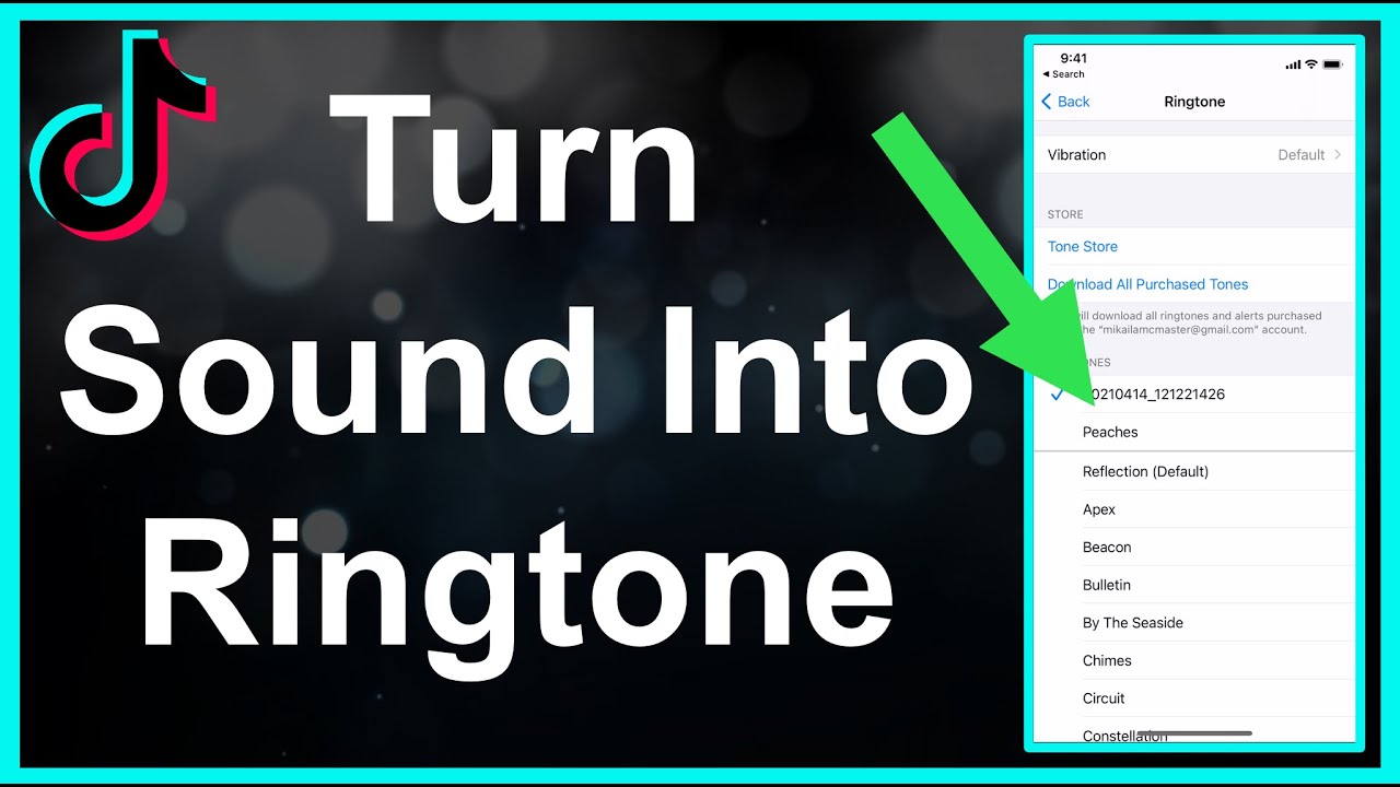 How to Make a TikTok Sound Your Ringtone/Alarm on Android/iPhone