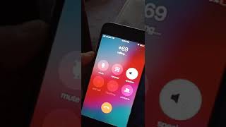 cricketwireless sound effect on iphone 6 calling *69 on phone app