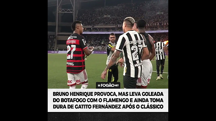BRUNO HENRIQUE TOMA DURA DE GATITO APÓS BOTAFOGO 4 X 1 FLAMENGO 😼🔥