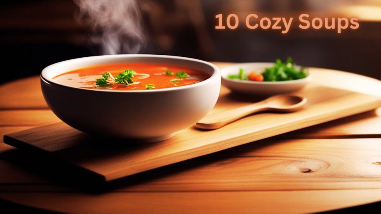 Souper Cozy 10: Comforting Soup Recipes for a Warm and Cozy Night