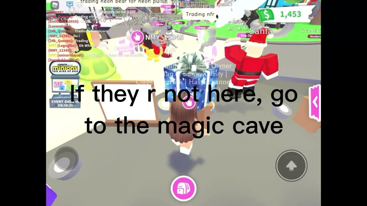 So typically in Adopt Me servers, people trade in the gift center. Why in  Korean speaking Adopt Me servers do people stand in front of the end of the  neighborhood? : r/AdoptMeTrading