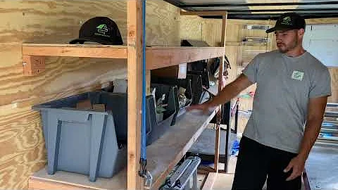 How to set up a Seamless Gutter Trailer ✅