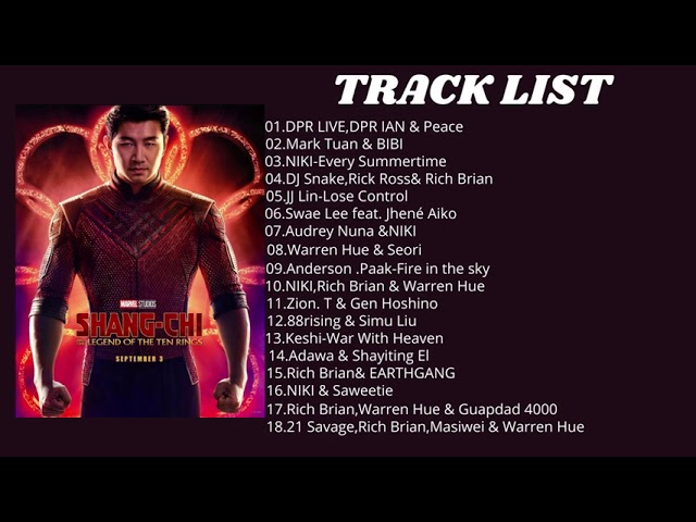 [FULL ALBUM]Shang-Chi And The Legend Of The Ten Rings THE ALBUM class=