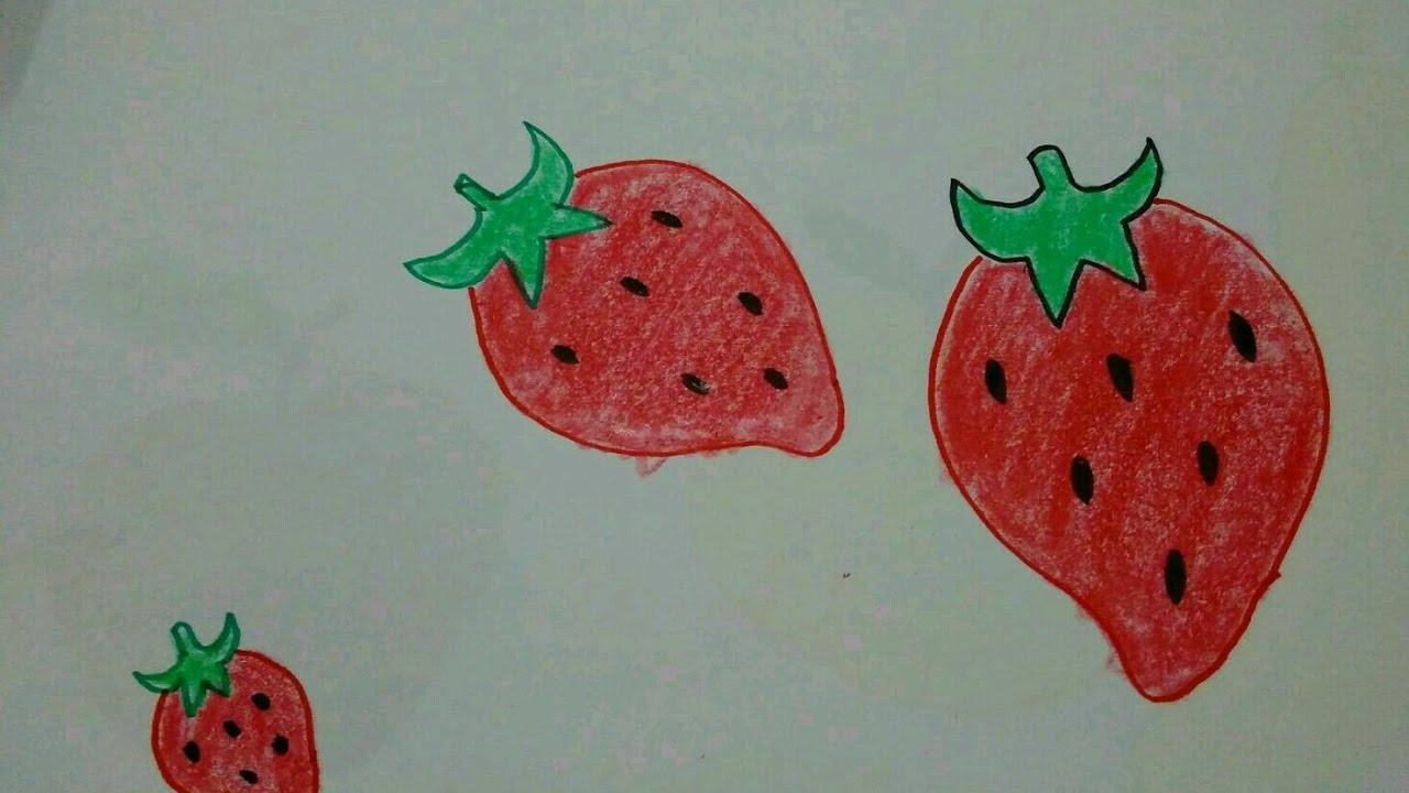  Gambar  Kolase Strawberry