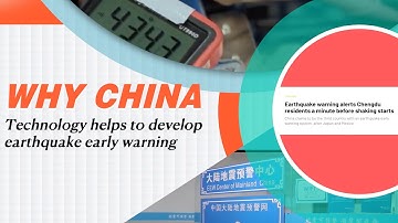 Technology helps develop earthquake early warning in China