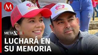 Esposa de candidato asesinado en El Mante se convierte en suplente