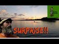 Surprising My Brother on a Remote Lake