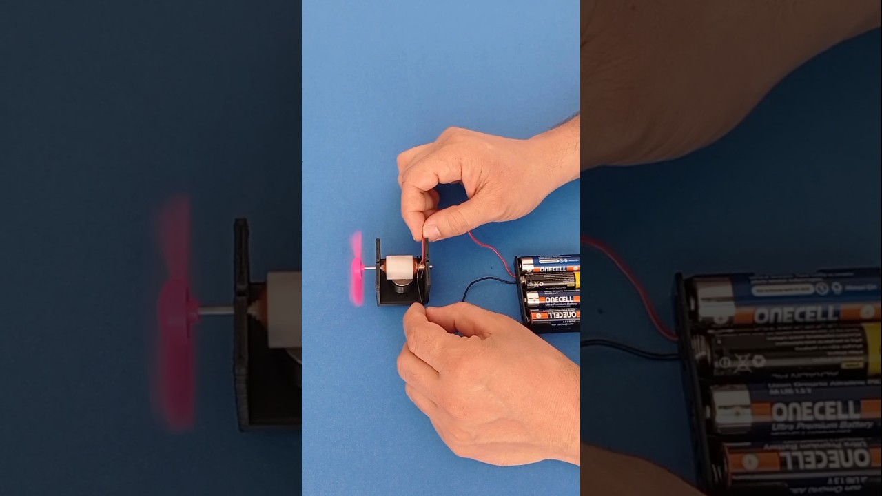 DC Motor nasıl çalışır.