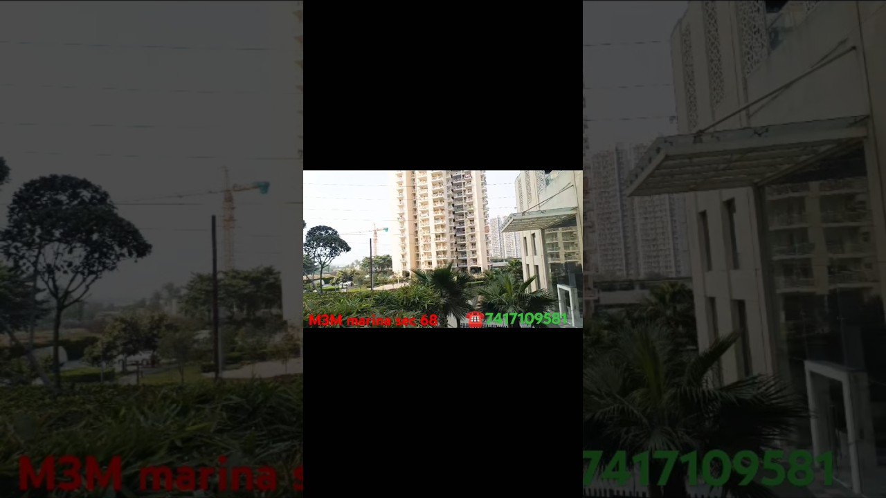 M3m marina sec68 tour flat available for sale 