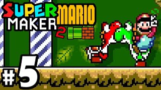 What if our Yoshis kissed? - Super Mario Maker 2 Player - Nintendo Switch Gameplay Walkthrough