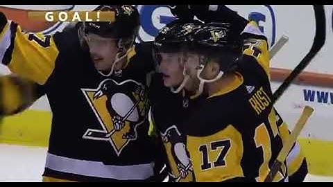 Jake Guentzel Goal Against Nashvile 10/7/17 (Assisted by Bryan Rust & Sidney Crosby)