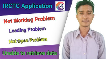 Fix IRCTC Rail Connect App Not Working | Not Open | Loading Problem