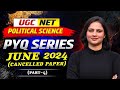 Ugc net political science pyq series | June 2024 (Part-4)