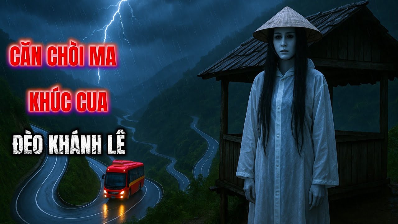 Căn Chòi Ma Khúc Cua Đèo Khánh Lê: Truyện MA Tài Xế Đường Dài | Truyện Kể Đêm