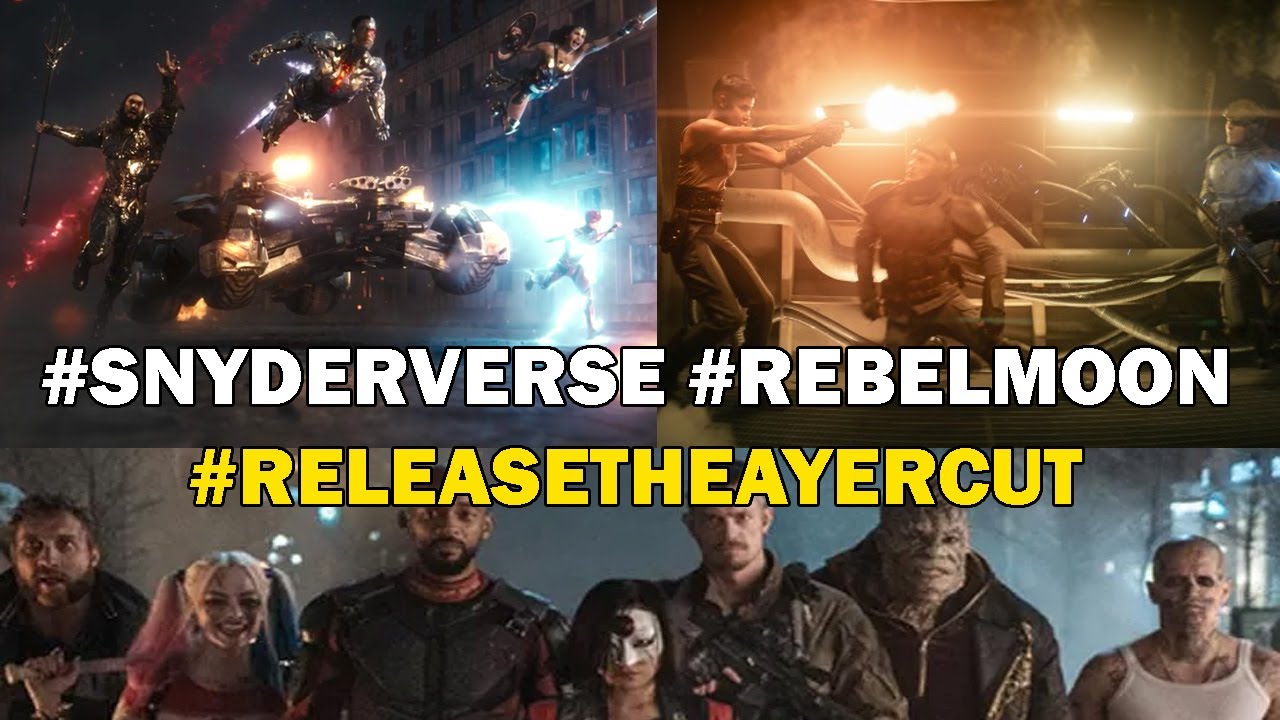 Snyderverse, Rebel Moon 2 & Release The Ayer Cut Is Cooking - YouTube