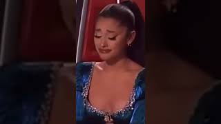 Ariana Grande Crying On The Voice