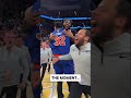 Courtside View Final Moments Knicks Game 5 Championship 2026 NBA Finals #knicks #jalenbrunson #nba