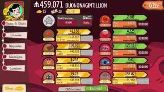 AdVenture Capitalist - Mars Finished - All Unlocks, All Upgrades, All Managers.