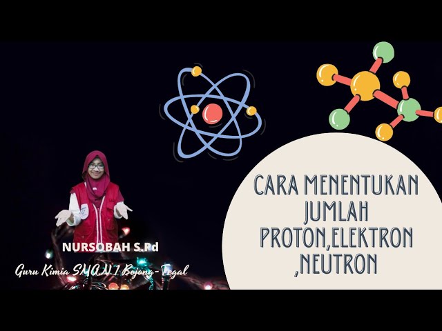Cara menentukan jumlah proton,elektron,dan neutron