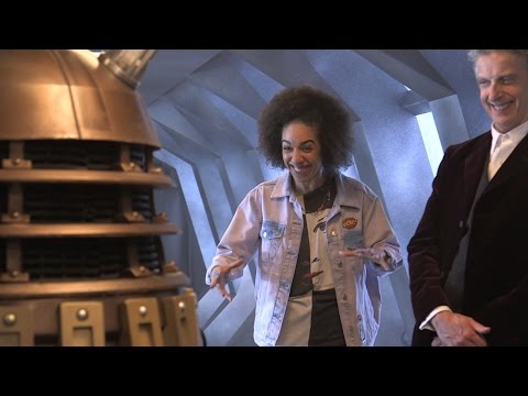 Pearl Mackie's first experience with a Dalek - Doctor Who - BBC