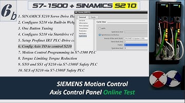 MS06F-2. [Siemens S210 #06-2] Positioning TO in TIA Portal - Troubleshoot F09 Fault and Online Test