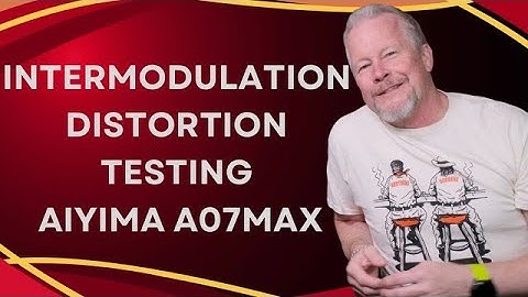 Intermodulation Distortion Testing Aiyima A07 Max #TPA3255 #intermodulationtesting #QuantAsylum