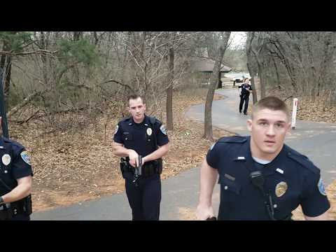 Edmond Haifer Park ,Oklahoma 2A Audit. Held At Gunpoint. Officers Educated.