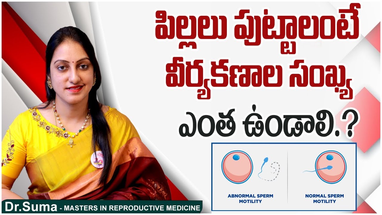 వీర్యకణాలు ఇలా ఉంటే || Sperm Count For Natural Pregnancy In Telugu || Best Fertility Center | Ferty9