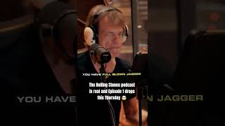 The Rolling Stones podcast is real and Episode 1 drops this Thursday 🤯 #therollingstones