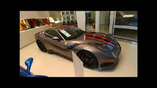 Yellow Ferrari 812Superfast & Gray Ferrari F12TDF