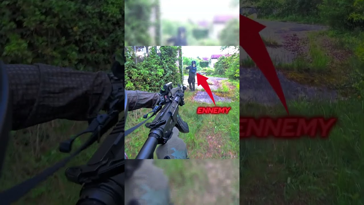 who is this guy ? #airsoft #airsoftcqb #warzone #paintballfit #paintball #milsim  #fakegun